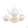 Чайный сервиз на 6 персон Bernadotte Платиновый узор Be-Ivory 17 предметов